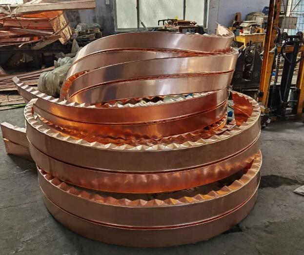 圓弧形止水銅帶